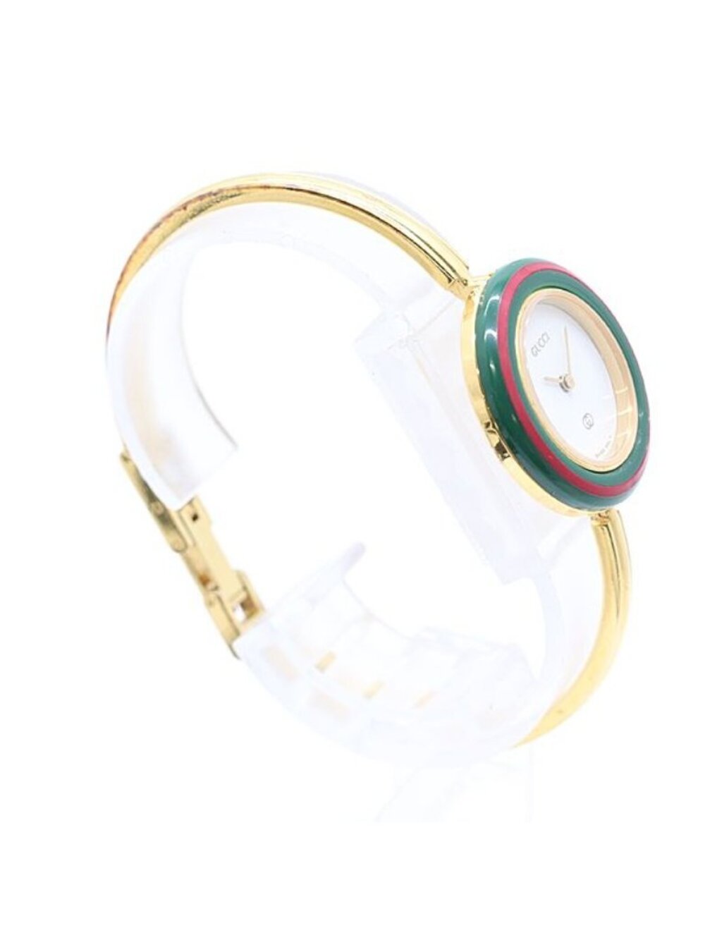 ★SOLD★ Gucci Change Bezel Quartz White Dial Watch - Picture 3 of 5